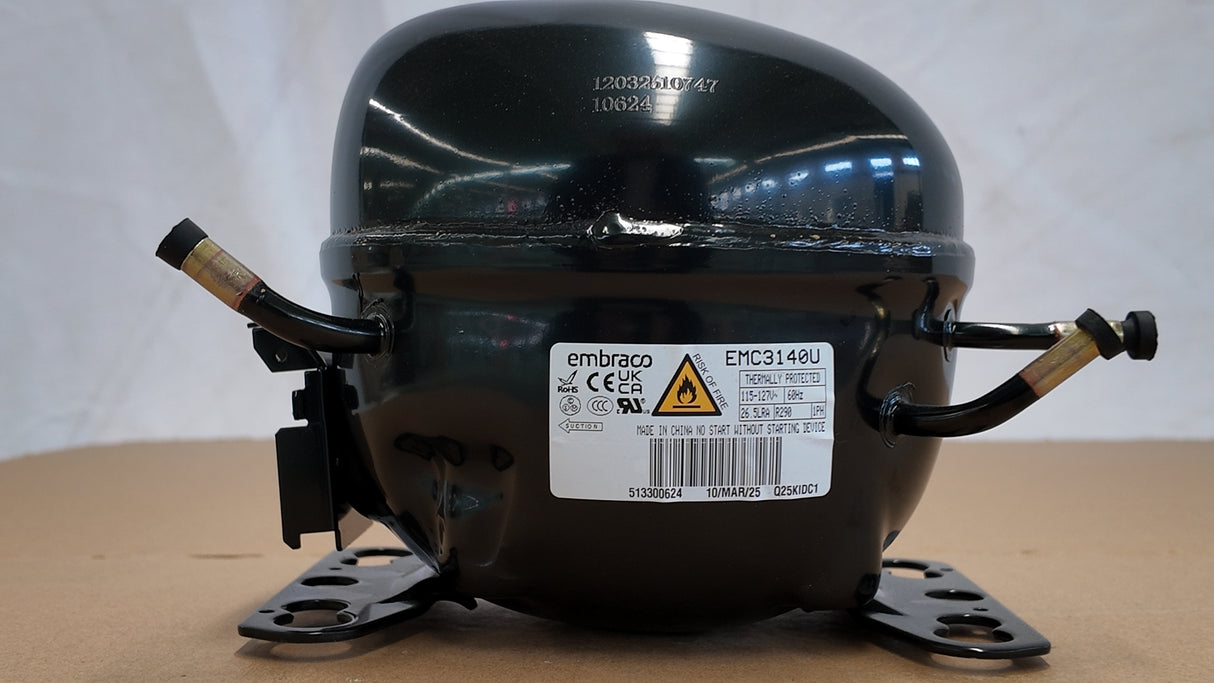 EMBRACO EMC3140U 4/5 hp Compressor - R290