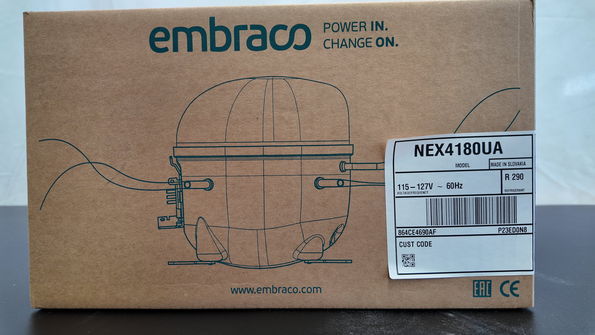Embraco NEX4180UA Compressor - 115V, R290