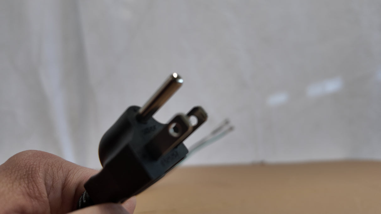 Power Cord with NEMA 5-15P Plug