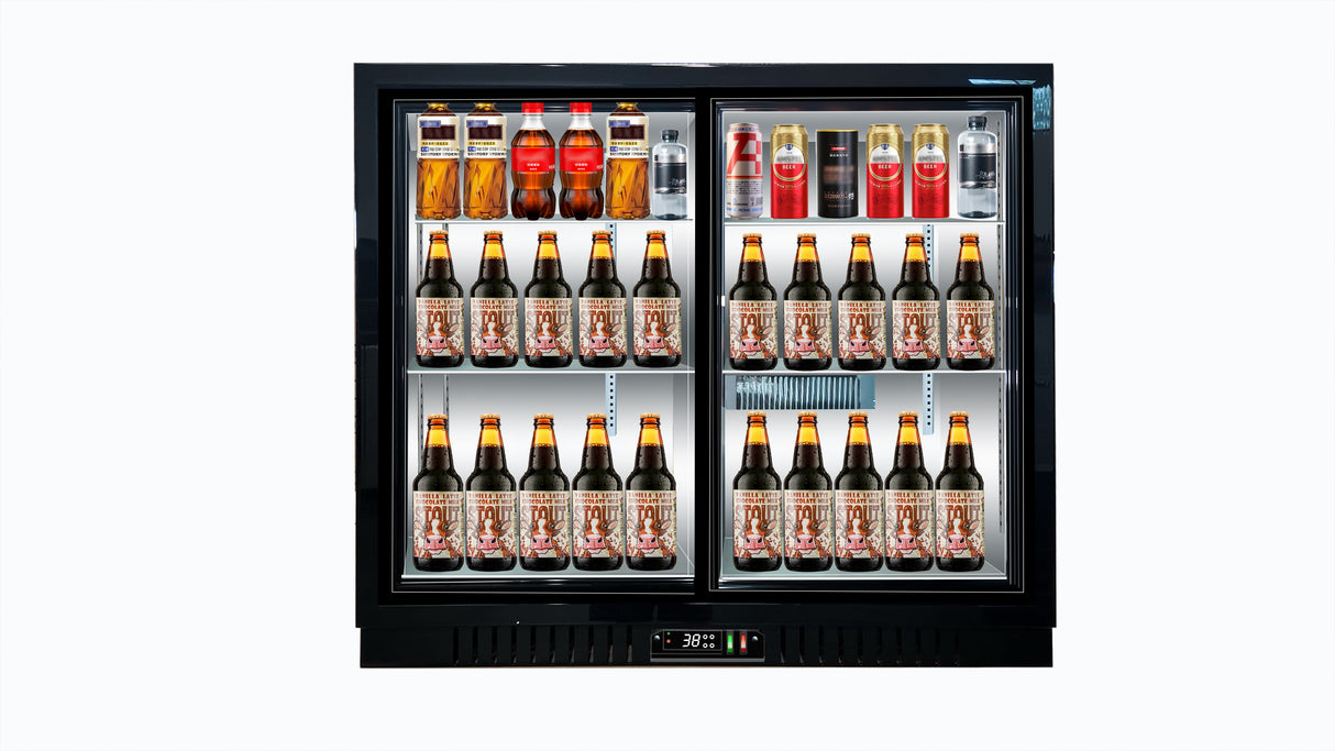 Boxed ALKCOOL 17 cu ft refrigerator ready for delivery with protective packaging