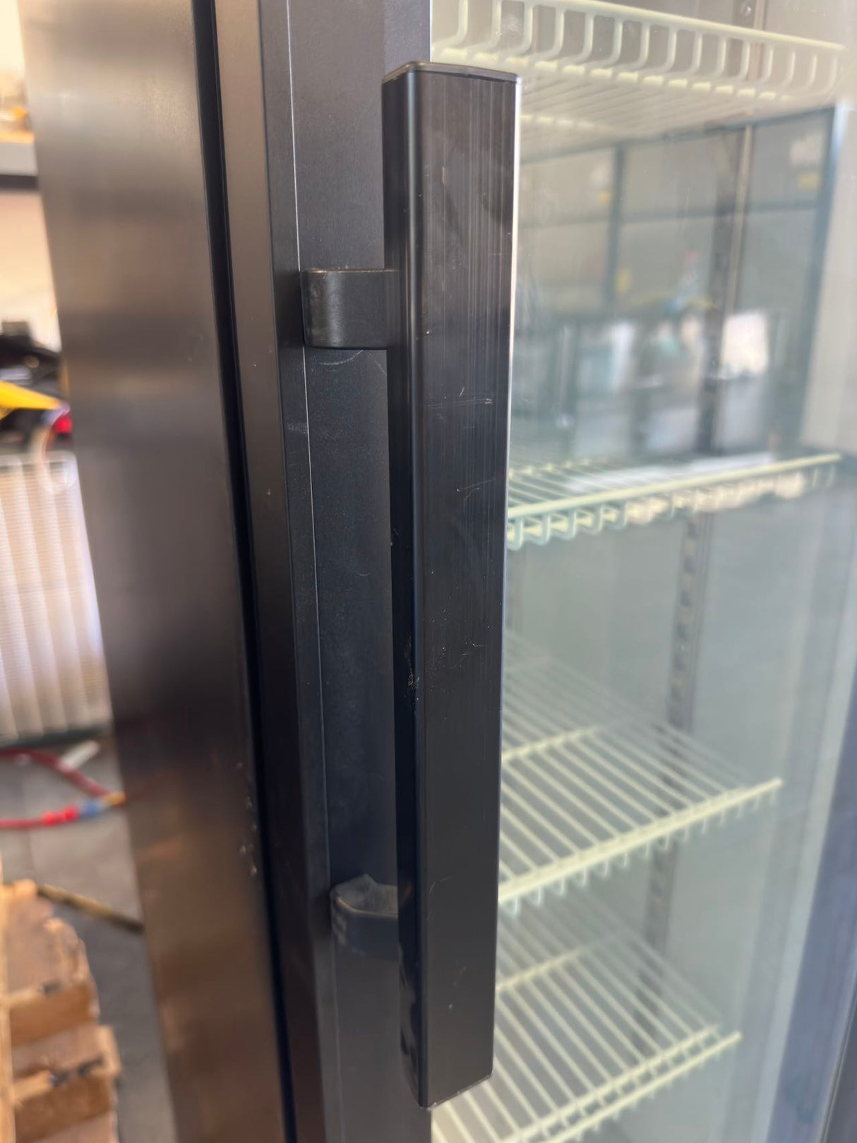 Aluminum Glass Door Handle for Commercial Refrigerators – Silver Finish