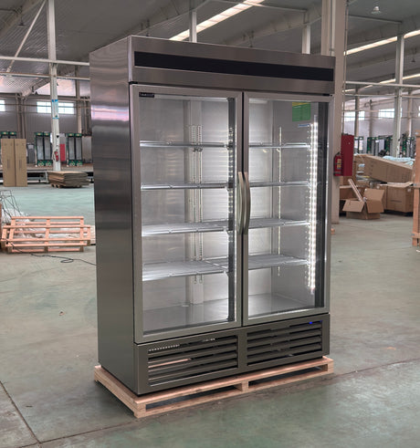 Side Angle – GDR55H Upright Commercial Fridge for Restaurants