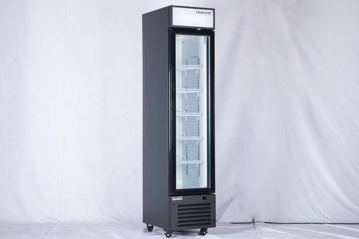 NAFCOOL 7 Cu.Ft Upright Display Freezer – Commercial Merchandiser | ETL & NSF Approved
