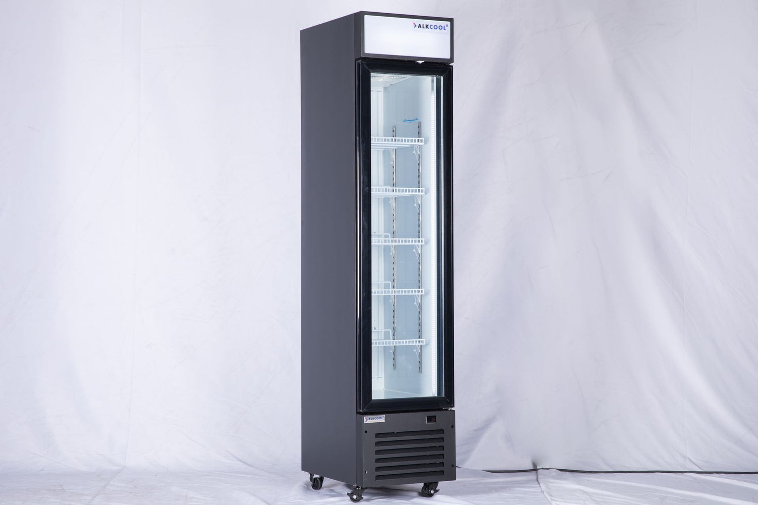 NAFCOOL 7 Cu.Ft Upright Display Freezer – Commercial Merchandiser | ETL & NSF Approved