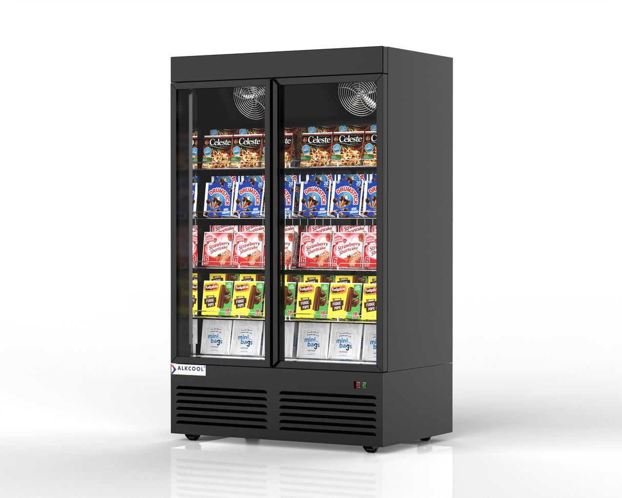 Commercial Freezer with 47 Cu Ft Capacity and Digital Controls