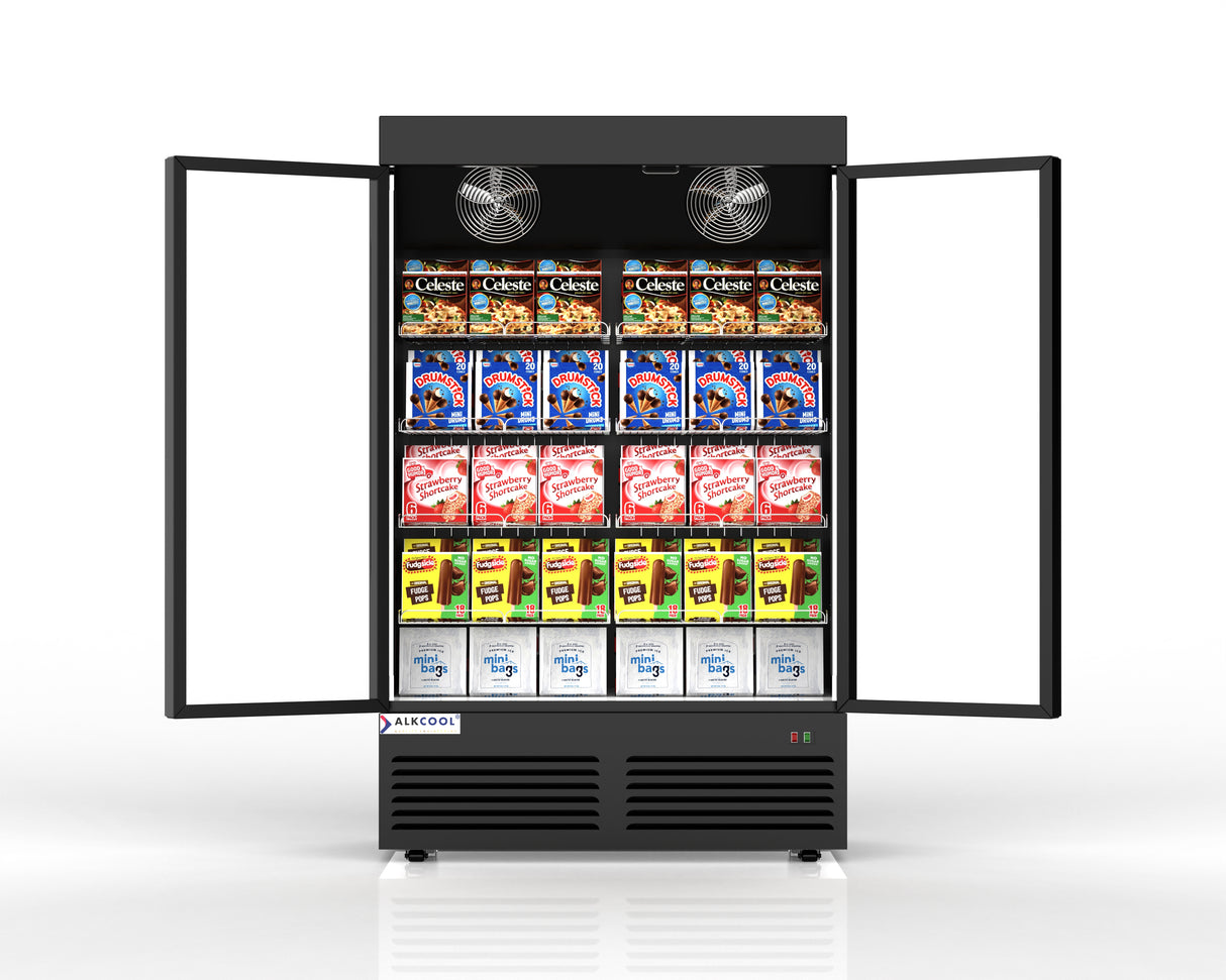 ALKCOOL SGDF40N Energy-Efficient Display Freezer