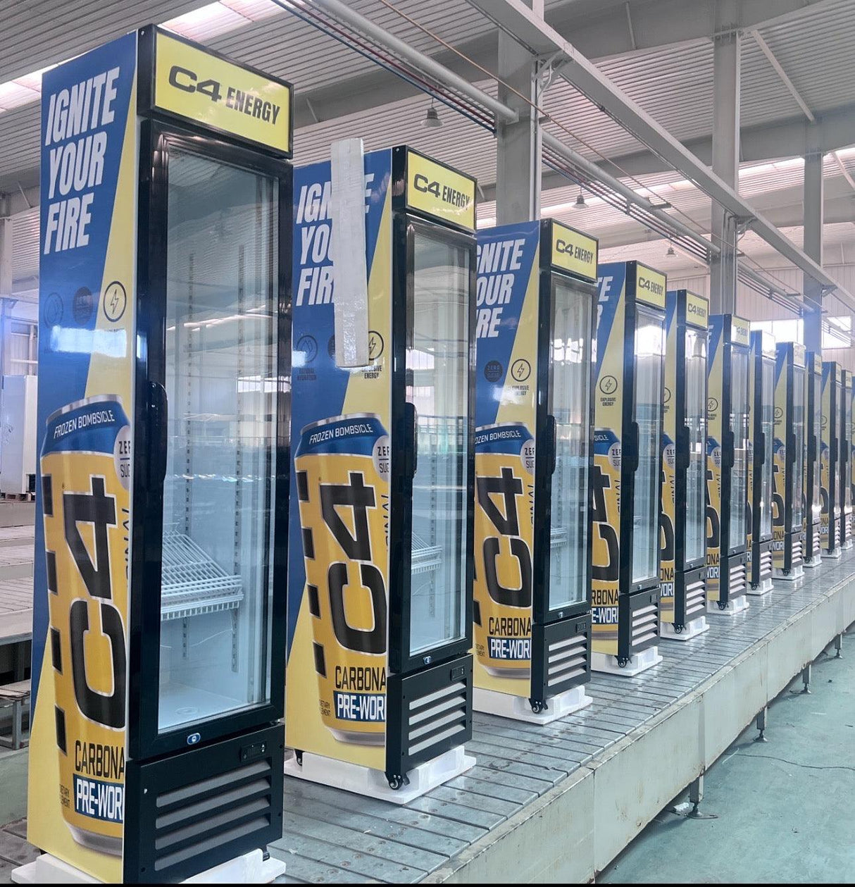 SDGR15‘’ SLIM GLASS DOOR DISPLAY 15" Refrigerator - NAFCOOL