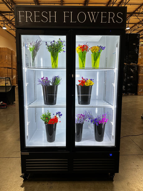 Refrigerated Flower Display Case