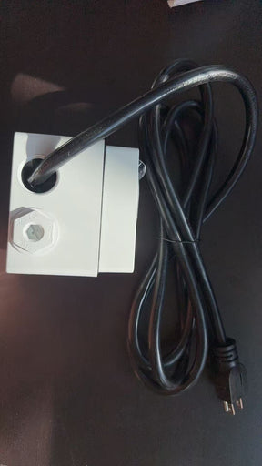 30A 110V 60Hz power adapter cord with 5-30R socket to 5-15P plug for safe electric connection.