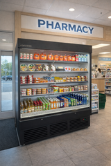 OFC 78‘’ Open Air Merchandiser Grab and Go Refrigerator Display Cooler