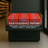 50'' WIDTH Island Type Refrigerated Berry Case Open Top AIR CURTAIN SELF-CONTAINED MERCHANDISER