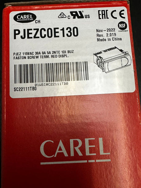 Commercial Refrigerator Carel Digital Controller PJEZCOE130 - 03