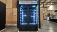 Commercial-grade upright freezer with sustainable R290 refrigerant