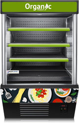 Erina 36'' Steel Open Air Grab Go Display Refrigerator - NAFCOOL