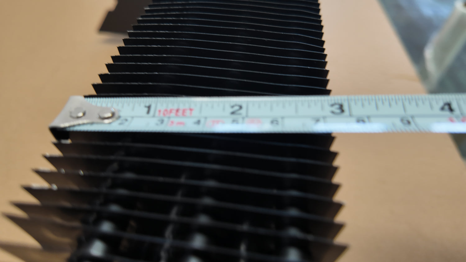 Evaporator for single door cooler above 22'' wide