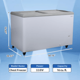 FDF16CF horizontal freezer 13