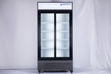 GDR47SN Two Section Sliding Glass Door Refrigerator 02