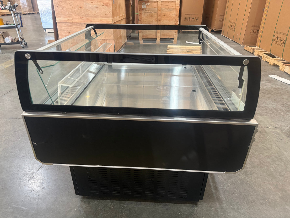 Model 4Y36  36'' Width 44''depth Refrigerated Case Horizontal air curtain self-contained merchandiser