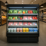 OFC 78‘’ Open Air Merchandiser Grab and Go Refrigerator Display Cooler