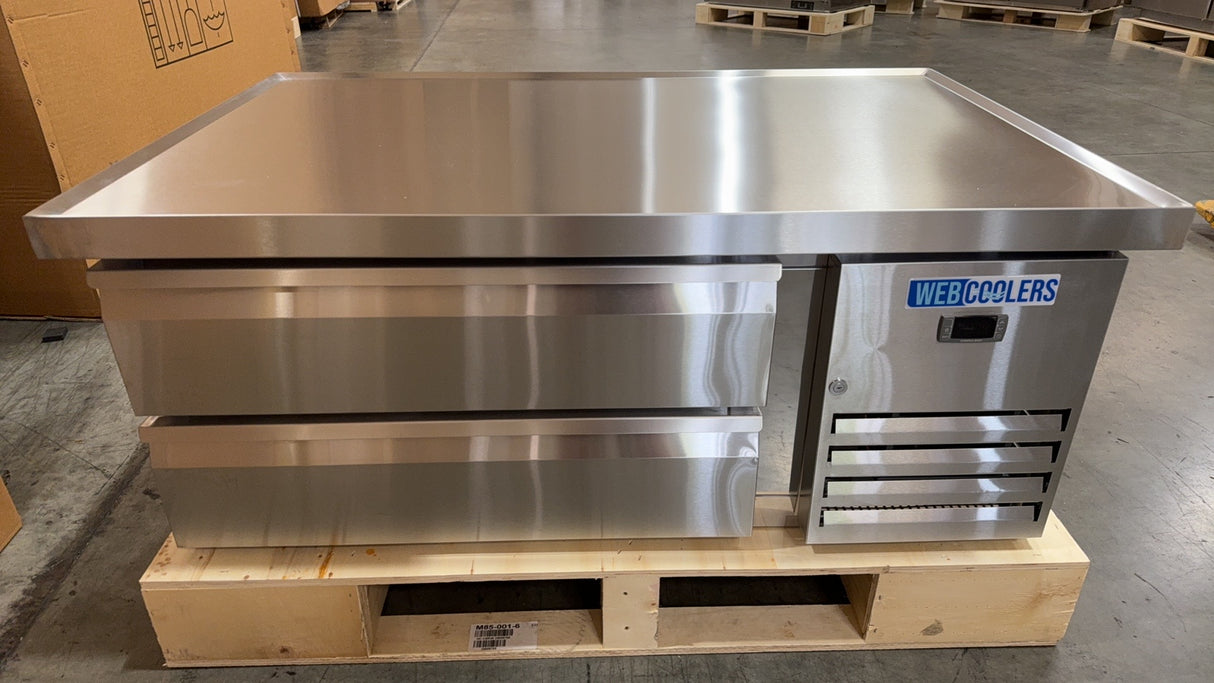 Webcoolers CBR-48 width 50'' Drawer Refrigerated Chef Base Stainless Steel