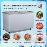  Energy-saving horizontal freezer with R290 refrigerant – NAFCOOL 16CF