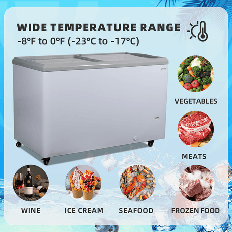  Energy-saving horizontal freezer with R290 refrigerant – NAFCOOL 16CF