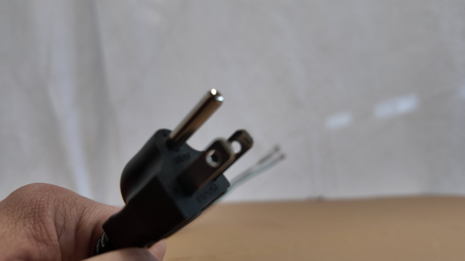 Power Cord with NEMA 5-15P Plug