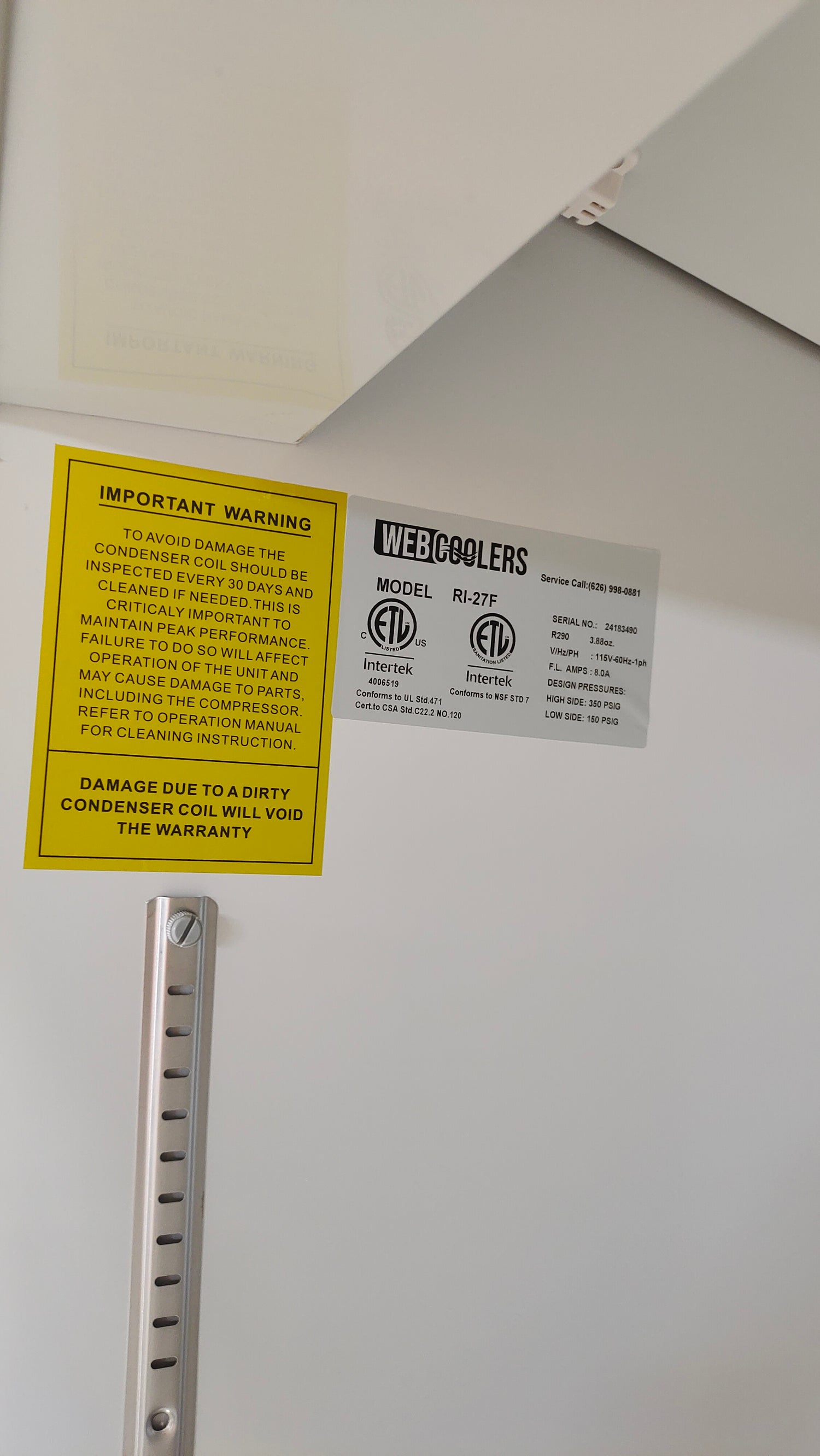 RI-27F_27_Stainless_Steel_Solid_Door_Reach-In_Freezer