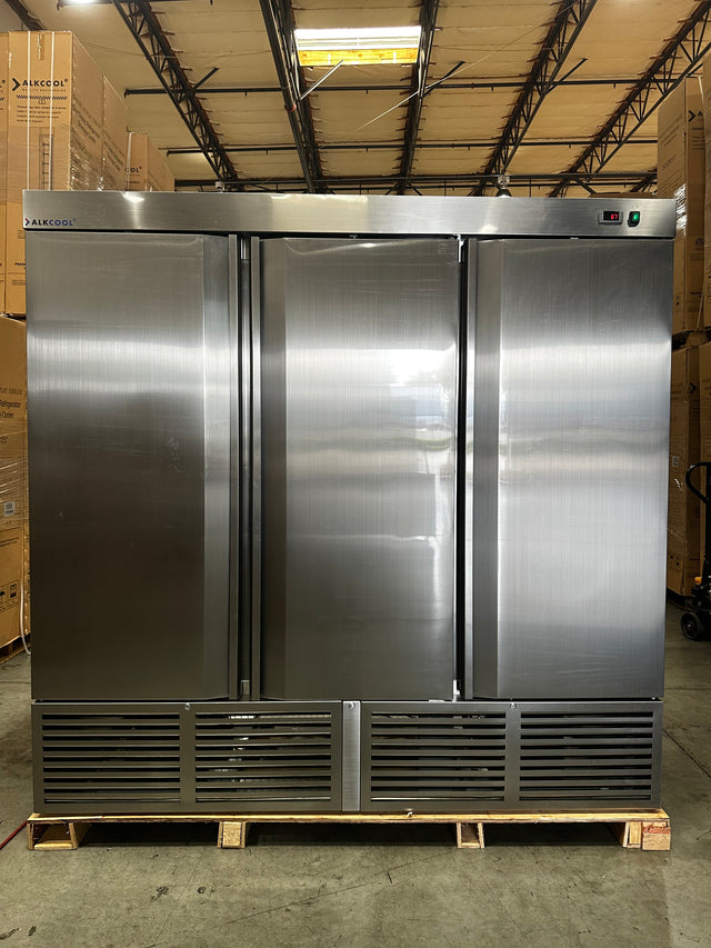 Restaurant Equipment Commercial Refrigerator Solid Door Stainless Steel 07