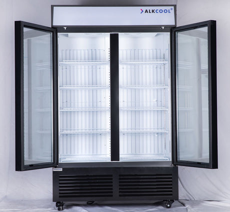 SDGF 40 Two Section Glass Door Freezer 03