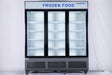 SDGF70 Black Glass Door Merchandising Freezer 02