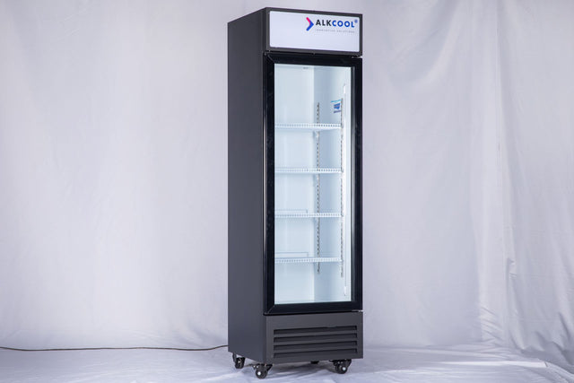 SDGR23 Black Swing Glass Door Merchandiser Refrigerator 01