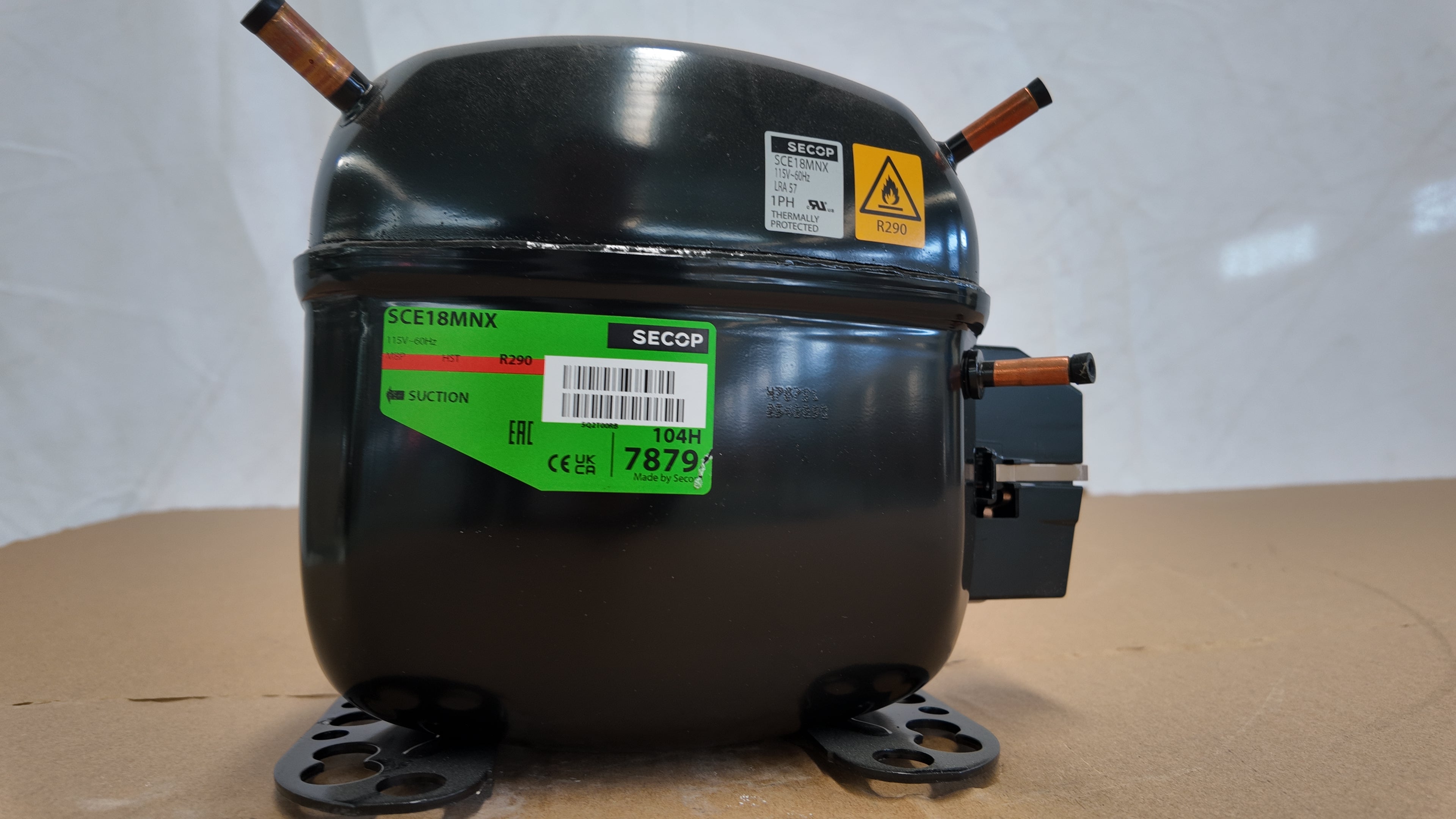 SECOP SCE18MNX 115/60 R290 104H7879 Compressor – NAFCOOL