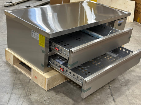 Webcoolers CBR-60 width 62'' Drawer Refrigerated Chef Base Stainless Steel