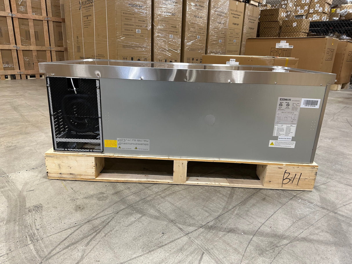 Webcoolers CBR-60 width 62'' Drawer Refrigerated Chef Base Stainless Steel