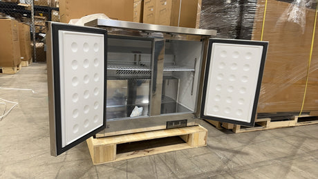 Webcoolers UC-36 36‘’ Undercounter Two Section Door Refrigerator