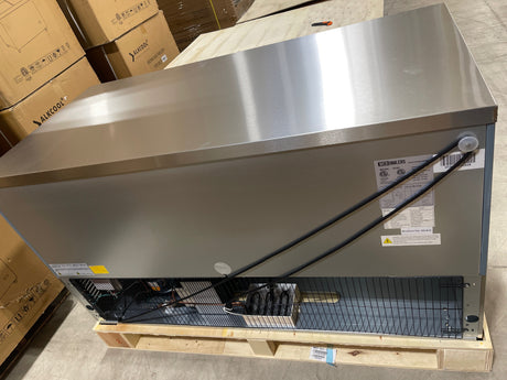 Webcoolers UC-60 60" Undercounter Two Section Door Refrigerator