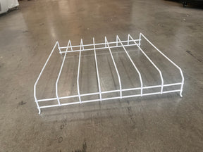 Drink divider installed in a GDR51 display fridge with beverage cans.