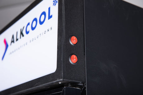 durable commercial refrigerator with stainless steel frame and professional-grade construction