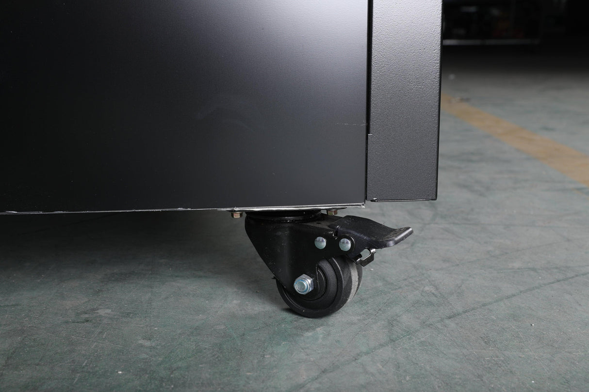 Energy efficient NAFCOOL GDR47 glass door merchandiser using environmentally friendly R290 refrigerant