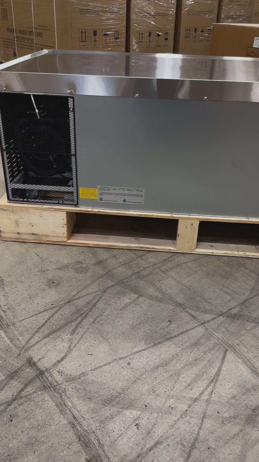 Webcoolers CBR-60 width 62'' Drawer Refrigerated Chef Base Stainless Steel