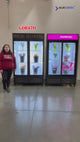 NAFCOOL 47.2 Two Section Glass Door Refrigerator 05