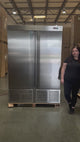 46 Commercial Refrigerator Stainless Steel 12