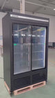 GDR47(S) ‎47.2'' Width Two Section Sliding Glass Door Merchandiser Refrigerator