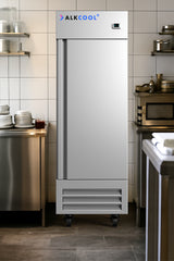 RI-29F Refrigerator – Open Door Display Showing Interior Storage Capacity