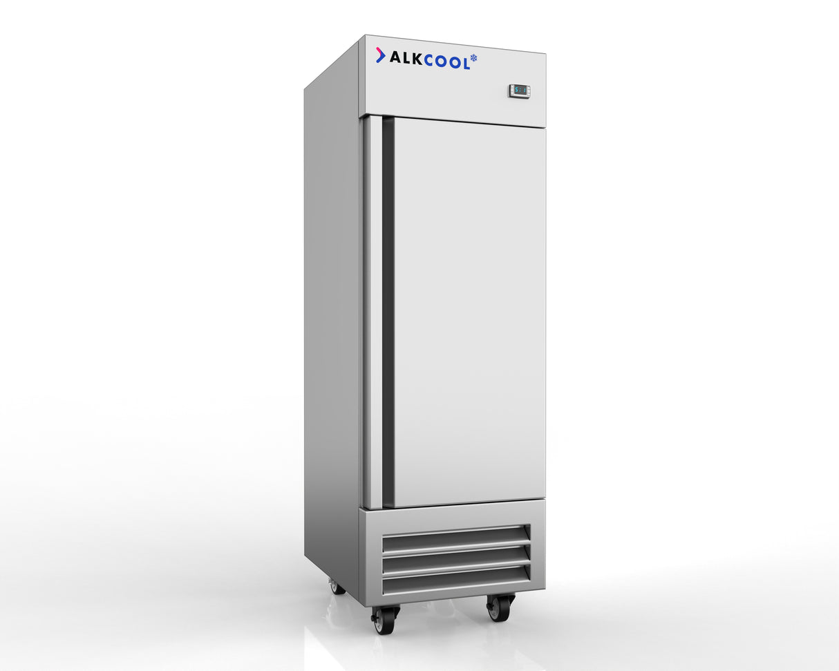 RI-29F Commercial Refrigerator – Front View with Stainless Steel Finish