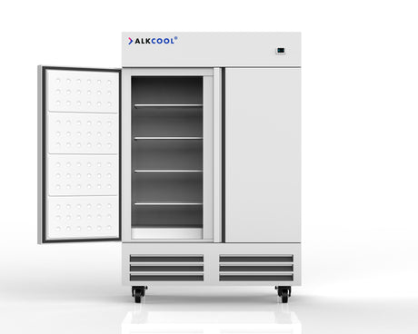 RI-54R Commercial Glass Door Refrigerator – Energy Efficient Stainless Steel