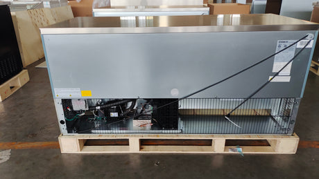 UC-72 refrigerator interior shelves and storage space